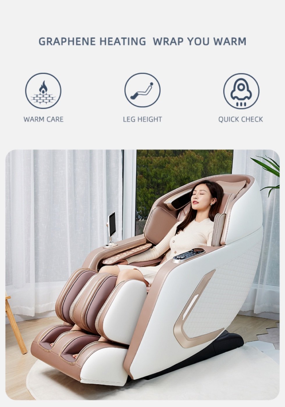 Heat Body Scan Full Body Massage Chair — VD-5865