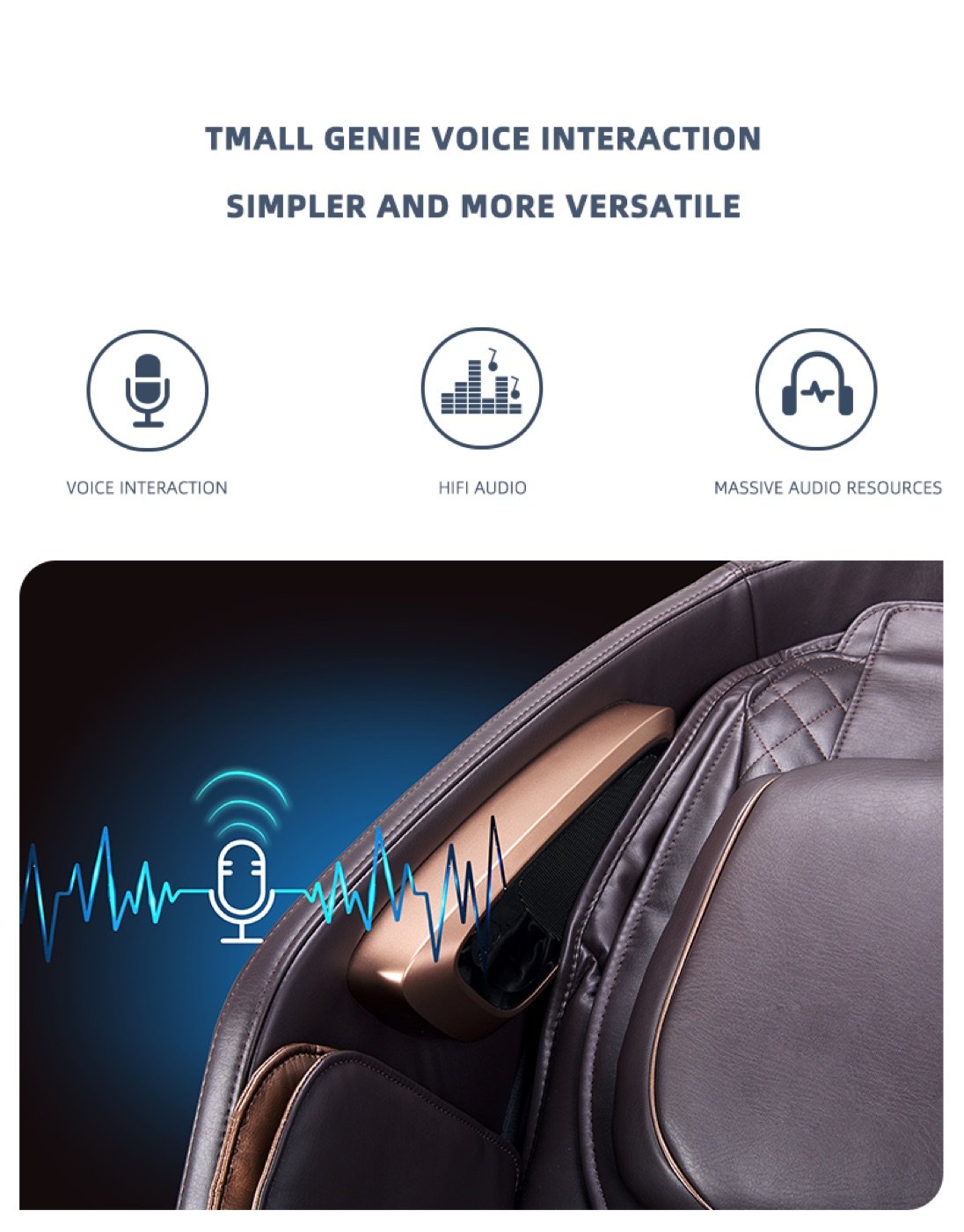 Heat Body Scan Full Body Massage Chair — VD-5865