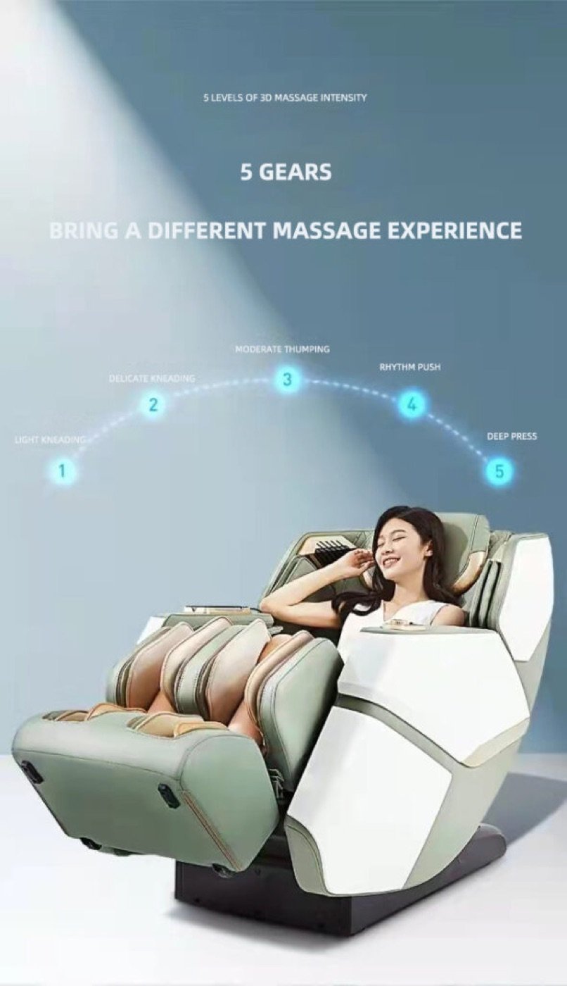 Zero Gravity SL Track Heat Full Body Massage Chair — VD-60