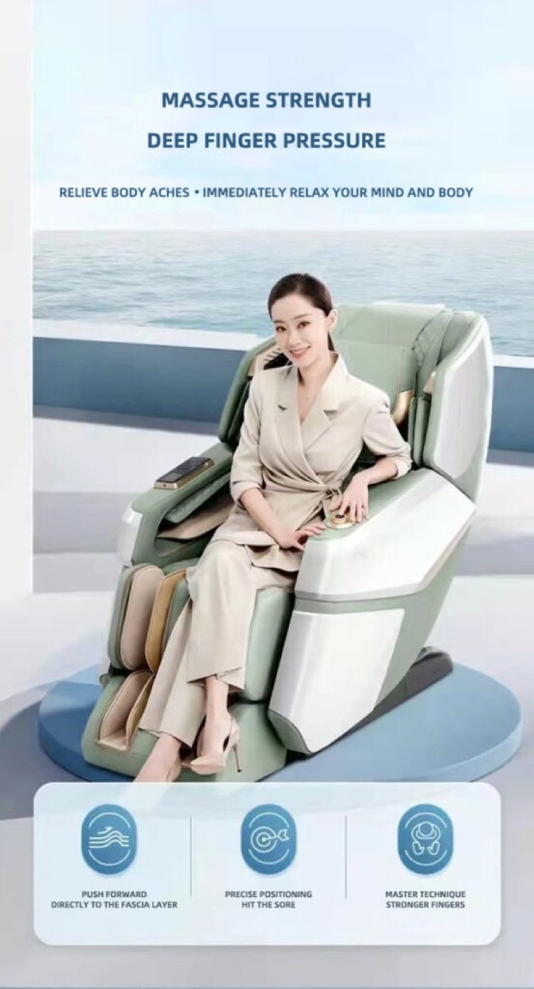 Zero Gravity SL Track Heat Full Body Massage Chair — VD-60