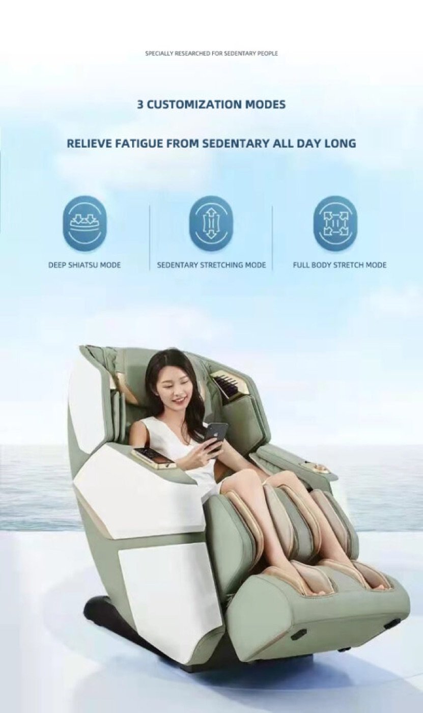 Zero Gravity SL Track Heat Full Body Massage Chair — VD-60