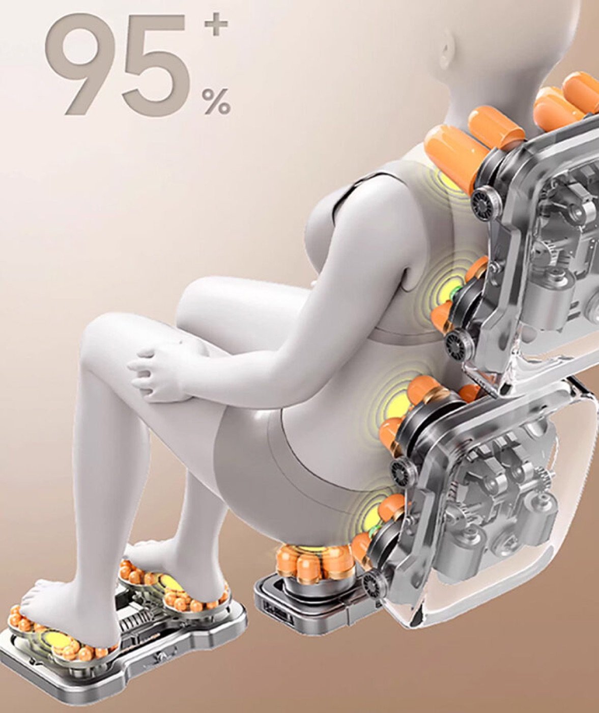 4D Zero Gravity Body Scan Full Body Massage Chair — VD-A006
