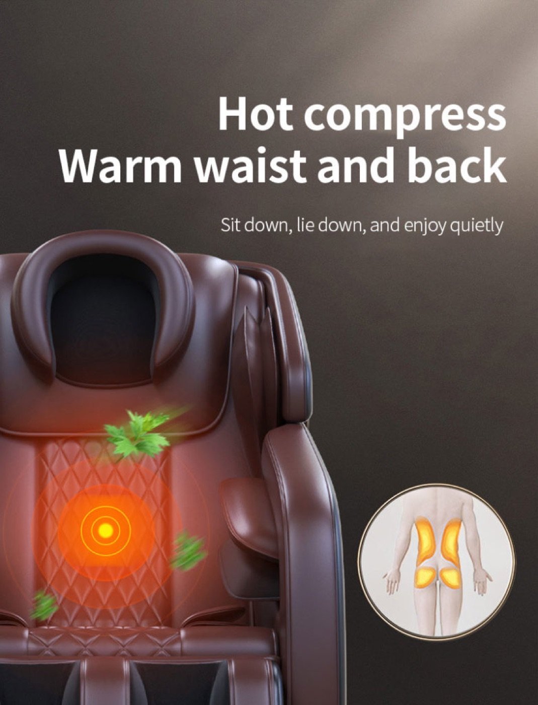 4D Zero Gravity Heat Full Body Massage Chair — VD-A012