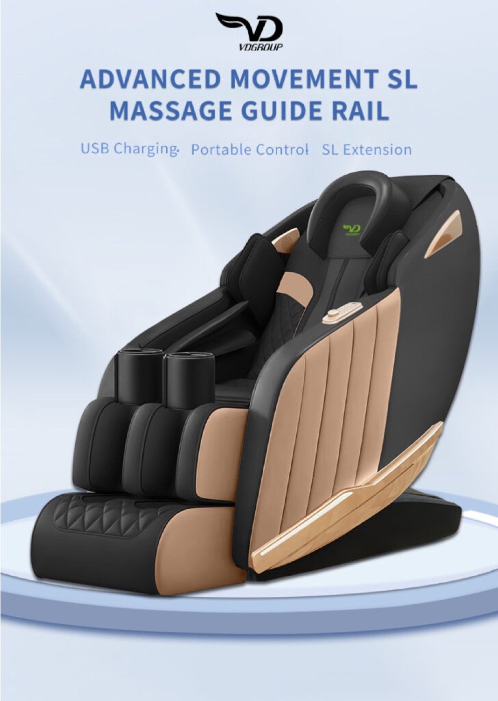 Zero Gravity Heat Full Body Massage Chair — VD-A022
