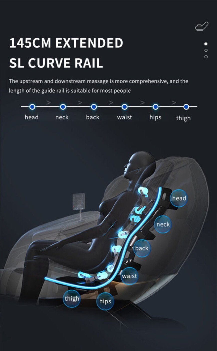 Zero Gravity Heat Full Body Massage Chair — VD-A022