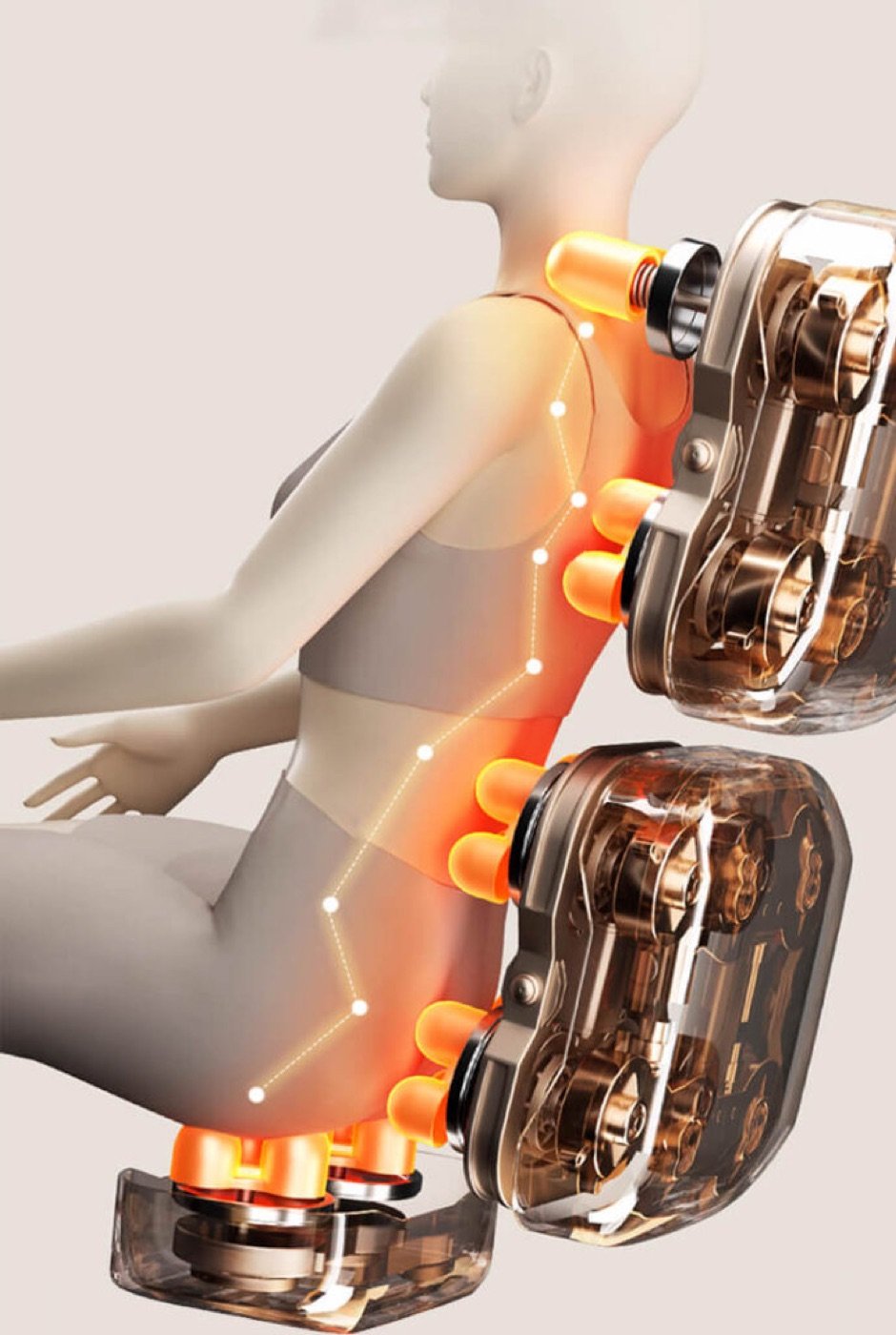 4D Zero Gravity Heat Full Body Massage Chair — VD-A035