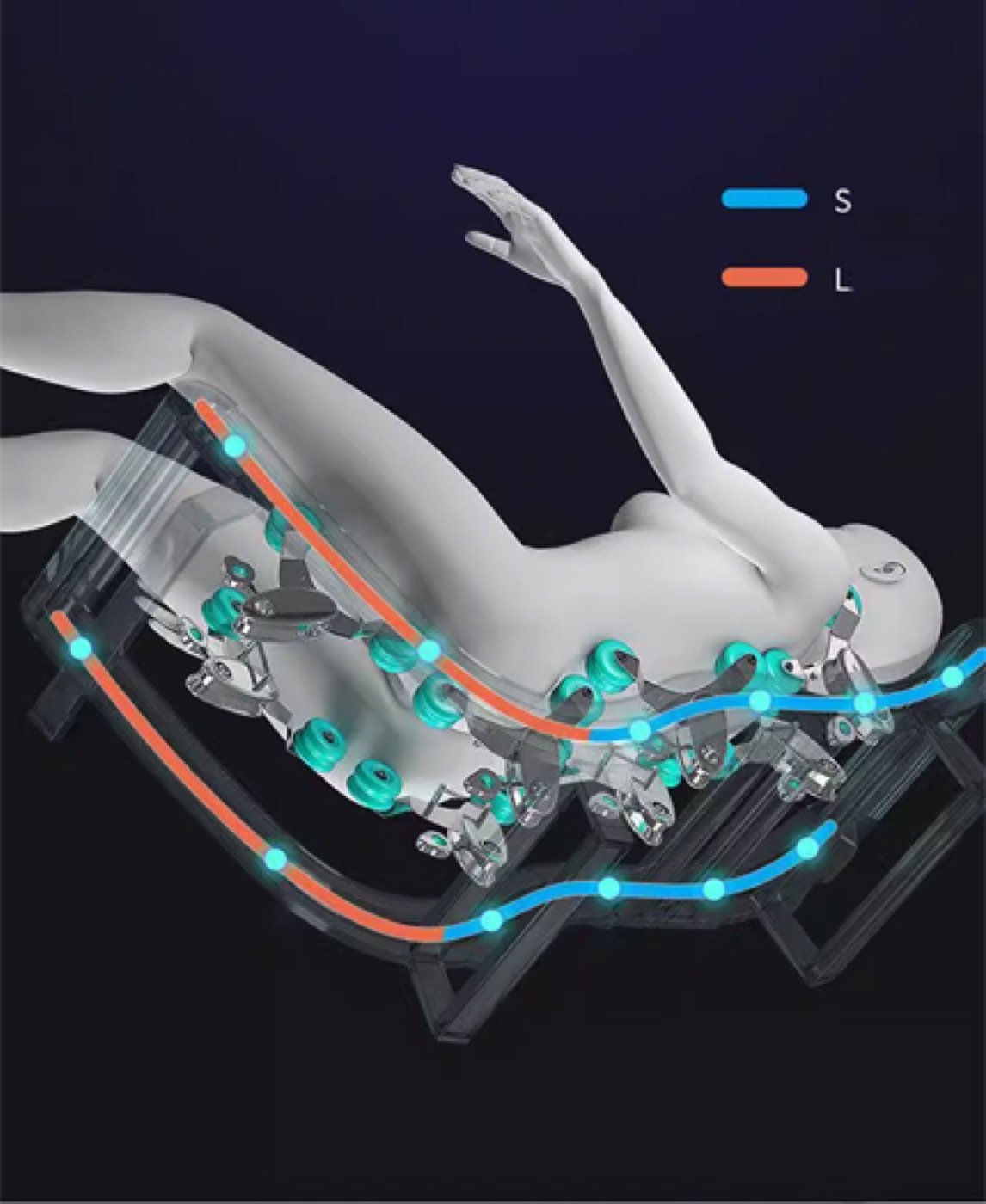 Zero Gravity Heat Full Body Massage Chair — VD-A064
