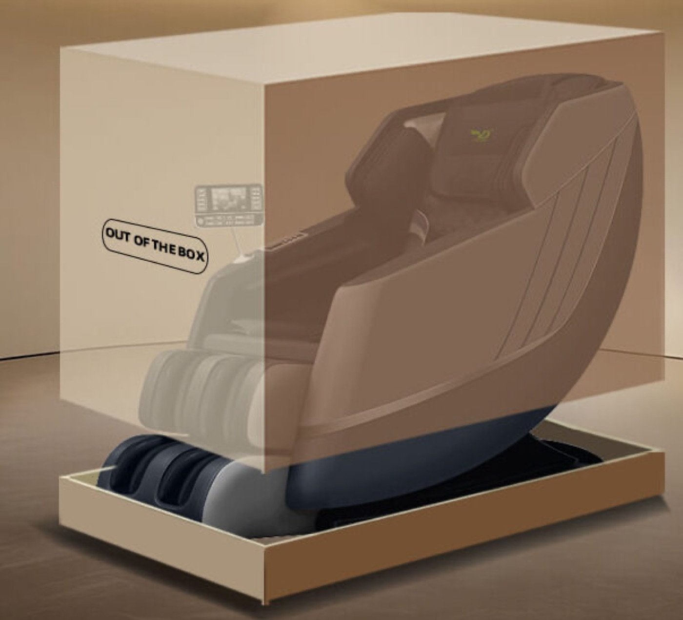 2D SL Track Heat Full Body Massage Chair — VD-A066