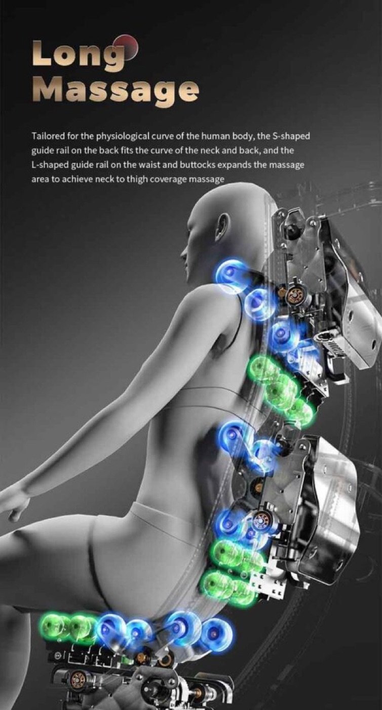 4D Zero Gravity Heat Full Body Massage Chair — VD-A068