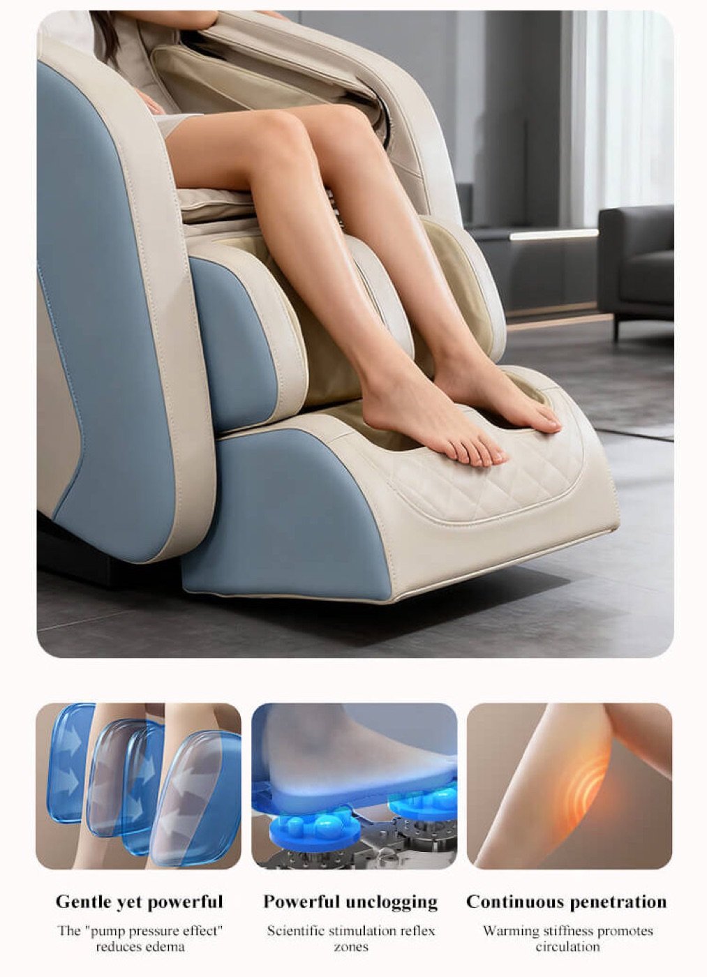 Zero Gravity Heat Full Body Massage Chair — VD-A103