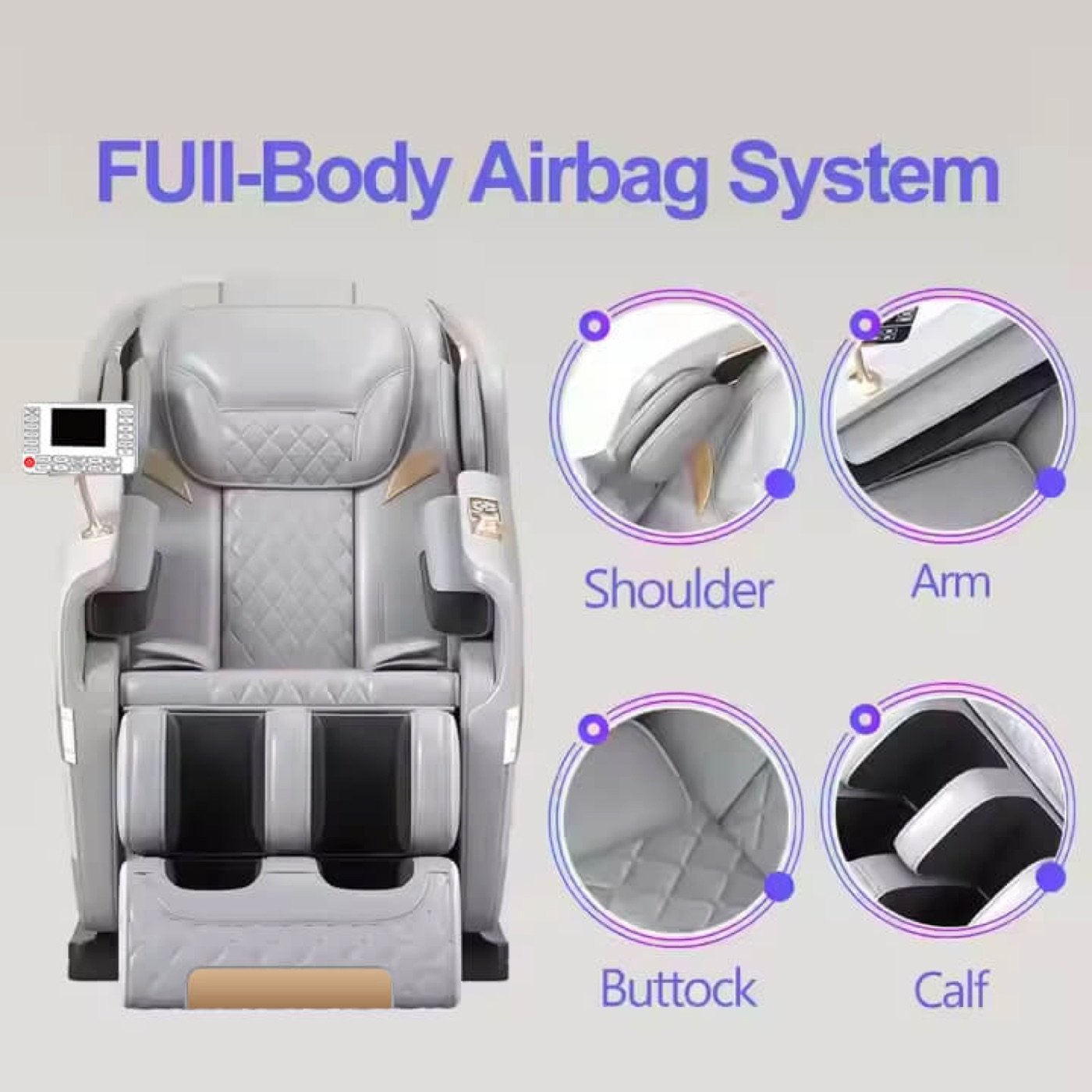 Zero Gravity Heat Full Body Massage Chair — VD-A50