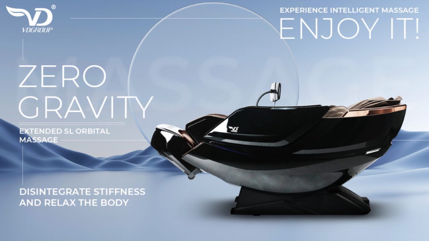 4D Zero Gravity Heat Full Body Massage Chair — VD-L136