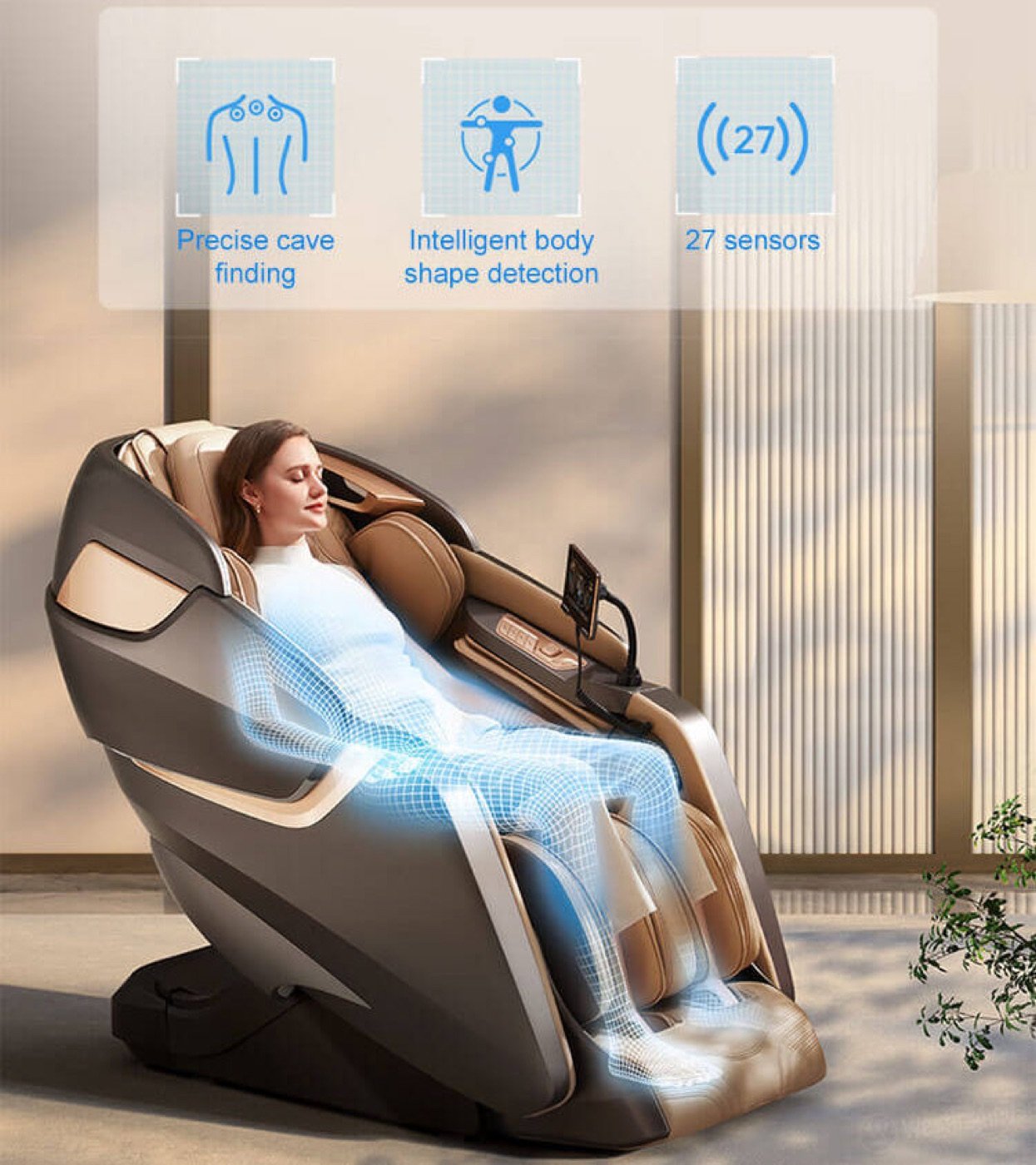 4D Zero Gravity Body Scan Full Body Massage Chair — VD-L801P